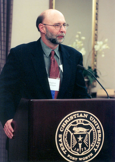 Stephen Harrington, 2001 winner of the Texas Book Award.
