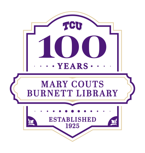 Library 100 Year Mark Logo